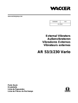 Wacker Neuson AR 53/3/230 Vario Parts Manual