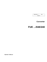 Wacker Neuson FUE 2/048/240 Manual de usuario