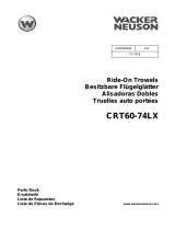 Wacker Neuson CRT60-74LX Parts Manual