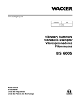 Wacker Neuson BS600S Parts Manual