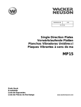 Wacker Neuson MP15-CE Parts Manual