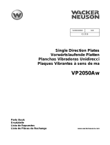 Wacker Neuson VP2050Aw US Parts Manual