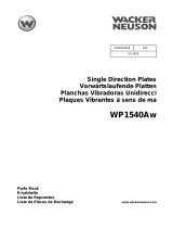 Wacker Neuson WP1540AW Parts Manual