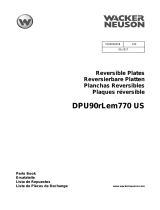 Wacker Neuson DPU90rLem770 US Parts Manual