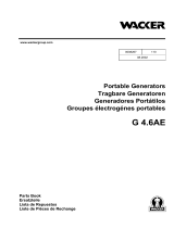 Wacker Neuson G4.6AE Parts Manual