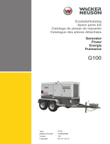 Wacker Neuson G100 Parts Manual