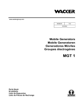 Wacker Neuson MGT1 Parts Manual