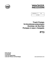 Wacker Neuson PT3 Parts Manual