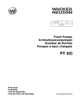 Wacker Neuson PT3 Parts Manual