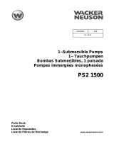 Wacker Neuson PS21500 Parts Manual
