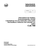 Wacker Neuson CUB700 Parts Manual