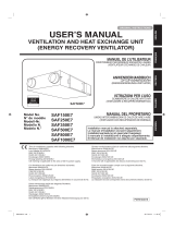 Mitsubishi Heavy Industries SAF800E7 Manual de usuario
