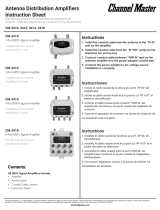 Channel Master Ultra Mini 8 Instruction Sheet