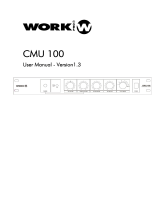 Work Pro CMU 100 Manual de usuario