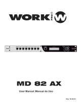 Work-pro MD 82 AX Manual de usuario