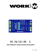 Work-pro MINIDIM 1 Manual de usuario
