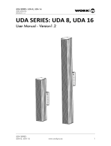 Work Pro UDA 16 TL Manual de usuario