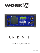 Work-pro UNIDIM 1 Manual de usuario