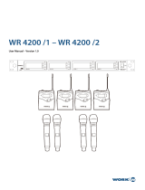 Work Pro WR 4200 /1 Manual de usuario