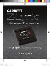 GARRETT Z-Lynk™ Wireless Transmitter El manual del propietario