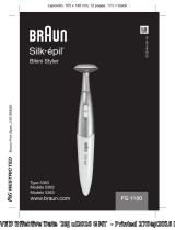 Braun FG1100, Silk-épil, Bikini Styler Manual de usuario