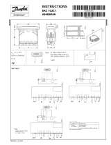Danfoss EKC 102C1 084B8508 Guía de instalación