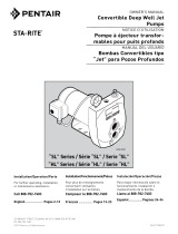STA-RITE SL Series, HL Series Convertible Deep Well Jet Pumps El manual del propietario