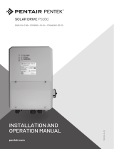 Pentek Solar Drive PSD30 El manual del propietario