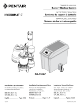 Hydromatic FG-2200C Battery Backup System El manual del propietario