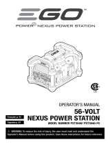EGO Nexus PST3040-FC Manual de usuario