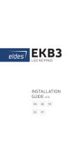 Eldes EKB3 Manual de usuario