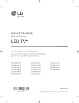 LG 55SM8100PDA Manual de usuario