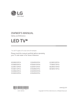 LG 49SM8000PSA Manual de usuario