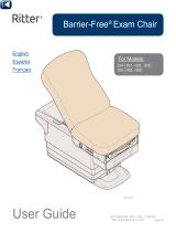 Ritter 225 Barrier-Free® Exam Chair (-002 thru -003) Guía del usuario