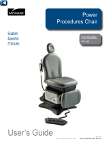 Midmark 641 Power Procedures Chair Manual de usuario