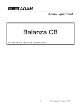 Adam Equipment CB Manual de usuario