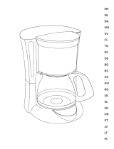 Tefal CM360812 Kaffeemaschine El manual del propietario