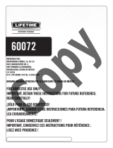 Lifetime 60072 El manual del propietario