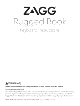 Zagg Rugged Book El manual del propietario