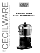 Cecilware CHOCO-1 Manual de usuario