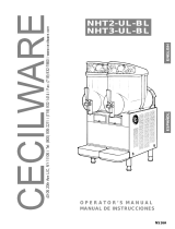 Cecilware NHT-3-UL Instrucciones de operación