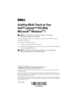 Dell Latitude XT2 Guía del usuario