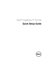 Dell OptiPlex FX170 El manual del propietario