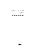 Dell PowerEdge R900 Guía del usuario