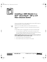 Dell PowerVault 51F (8P Fibre Channel Switch) Guía del usuario