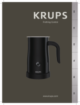 Krups Frothing Control Milk Frother El manual del propietario