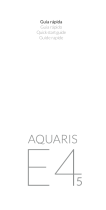bq Aquaris E4.5 Manual de usuario
