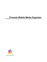 Avid Pinnacle Mobile Media Organizer Instrucciones de operación