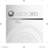 Microsoft Xbox 360 Audífonos Guía del usuario
