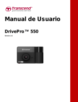 Transcend DrivePro 550 Manual de usuario